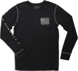 Thermal Long-Sleeve T-Shirt - Black - Small