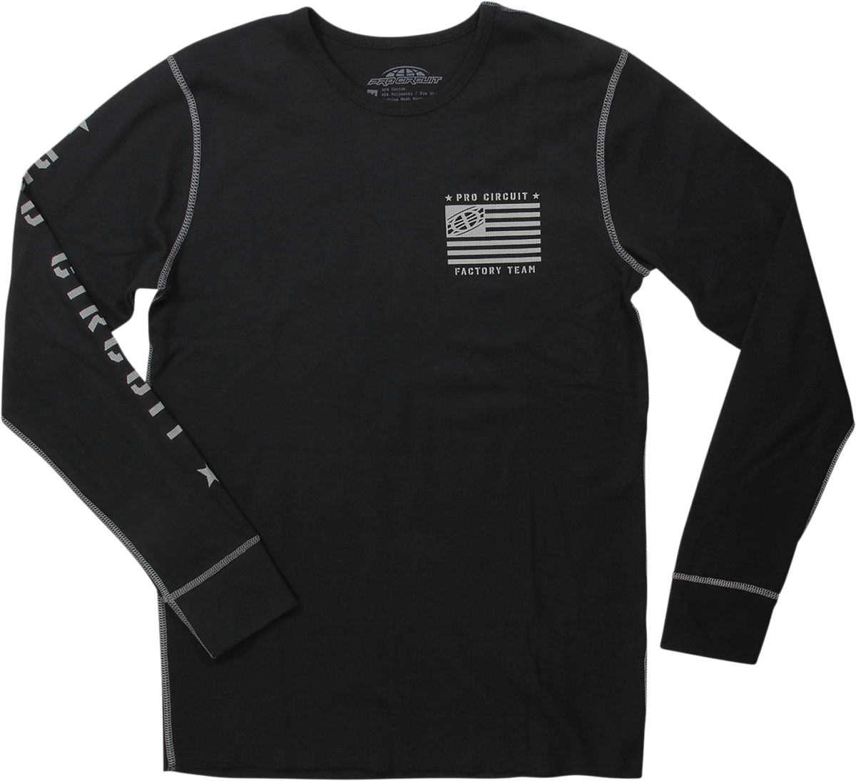 Thermal Long-Sleeve T-Shirt - Black - Medium