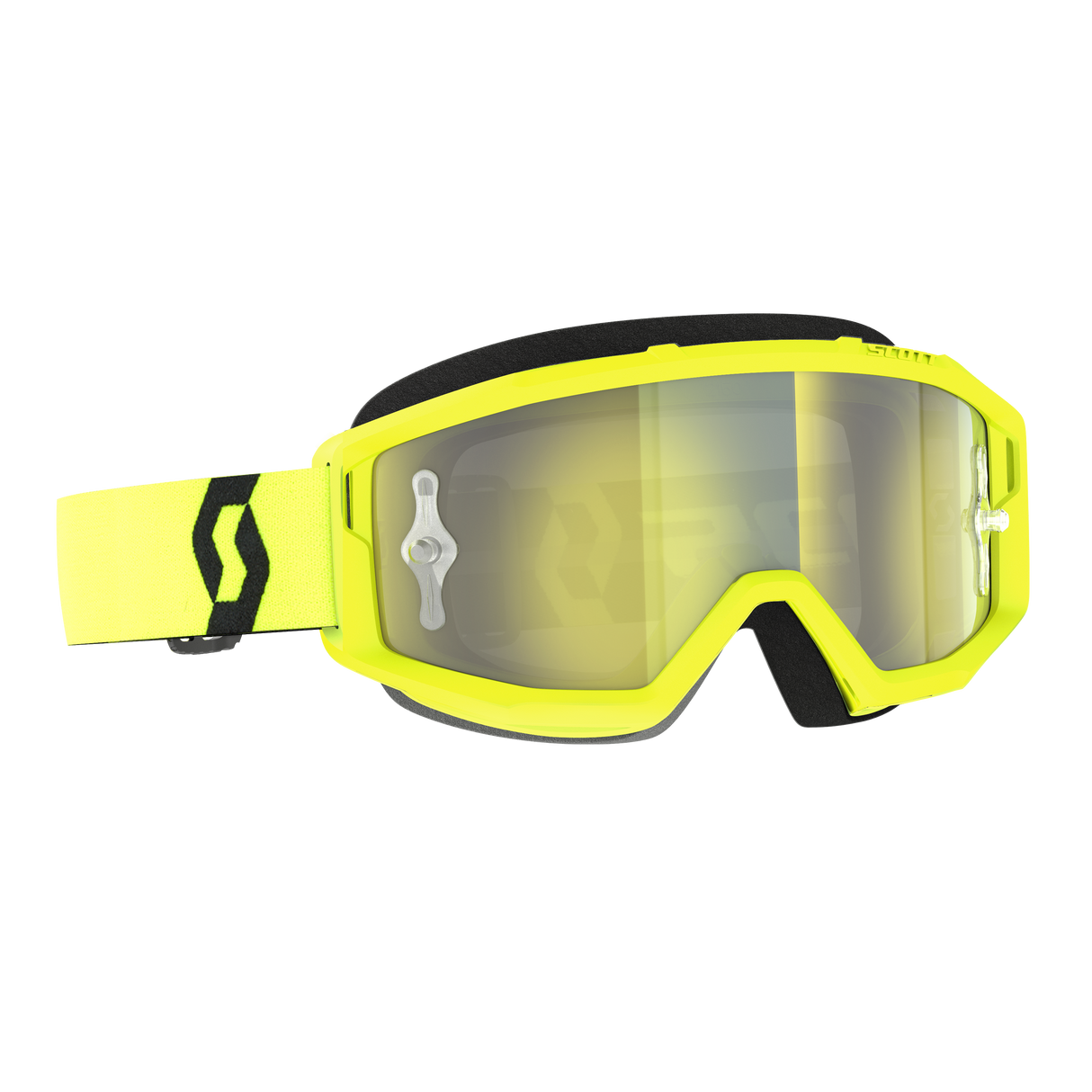 Primal Goggles - Yellow/Black - Yellow Chrome Works