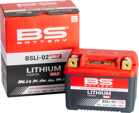 Lithium Max Battery - BSLi-02 2017 - 2023