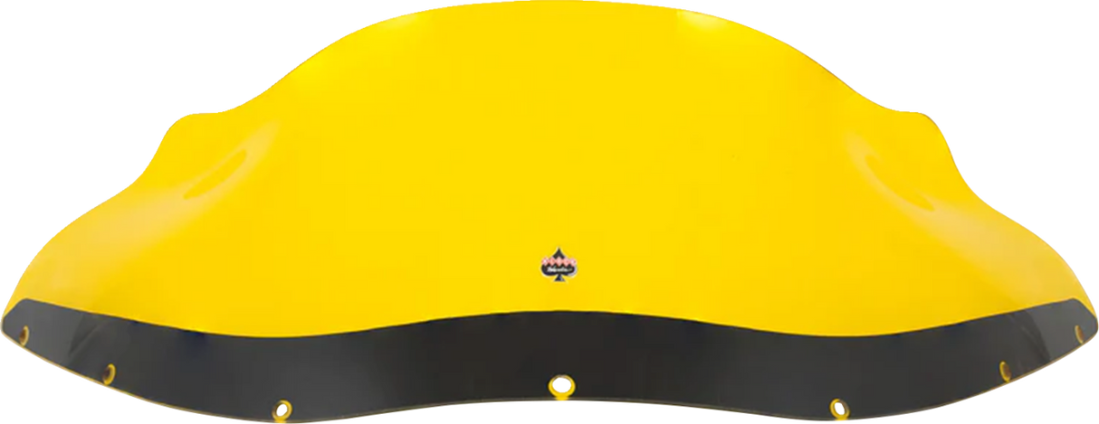 Kolor Flare™ Windshield - 9\" - Yellow - FXRP