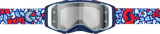 Prospect Goggle - Ethika - Blue/Red - Silver Chrome