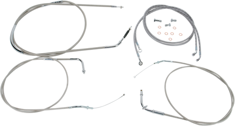 Cable Line Kit - 15\" - 17\" - VN2000 - Stainless Steel 2004 - 2010