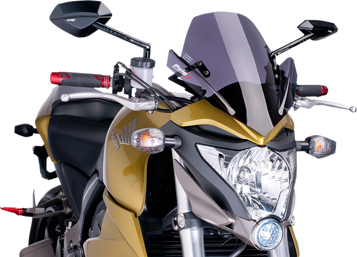 New Generation Windscreen - 13-3/4\" - Dark Smoke - CB1000R 2011 - 2016