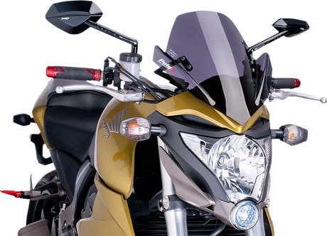 New Generation Windscreen - 13-3/4\" - Dark Smoke - CB1000R 2011 - 2016