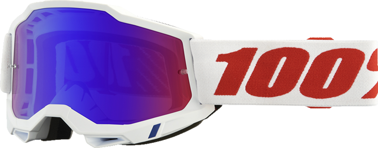 Accuri 2 Goggles - Pure - Red/Blue Mirror