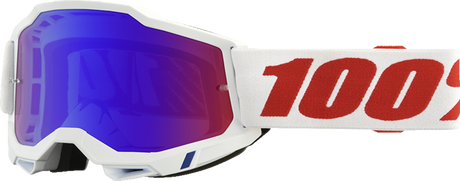 Accuri 2 Goggles - Pure - Red/Blue Mirror