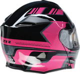 Solaris Snow Helmet - First Tracks - Black/Pink - 2XL