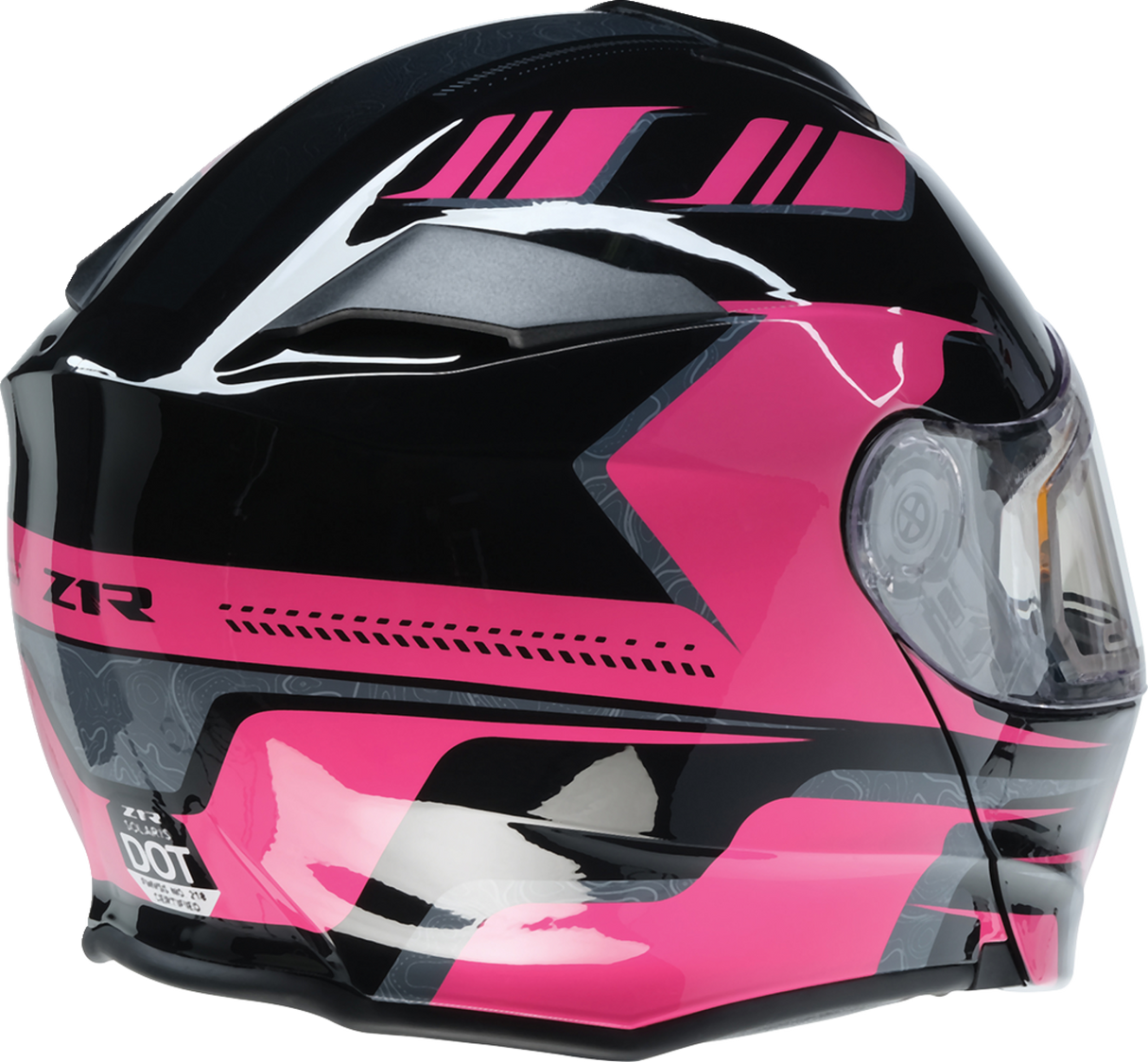 Solaris Snow Helmet - First Tracks - Black/Pink - XL