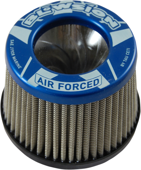 Tornado Air Forced Flame Arrestor - Blue - Kawasaki/Polaris/Tigershark/Yamaha 1983 - 2015