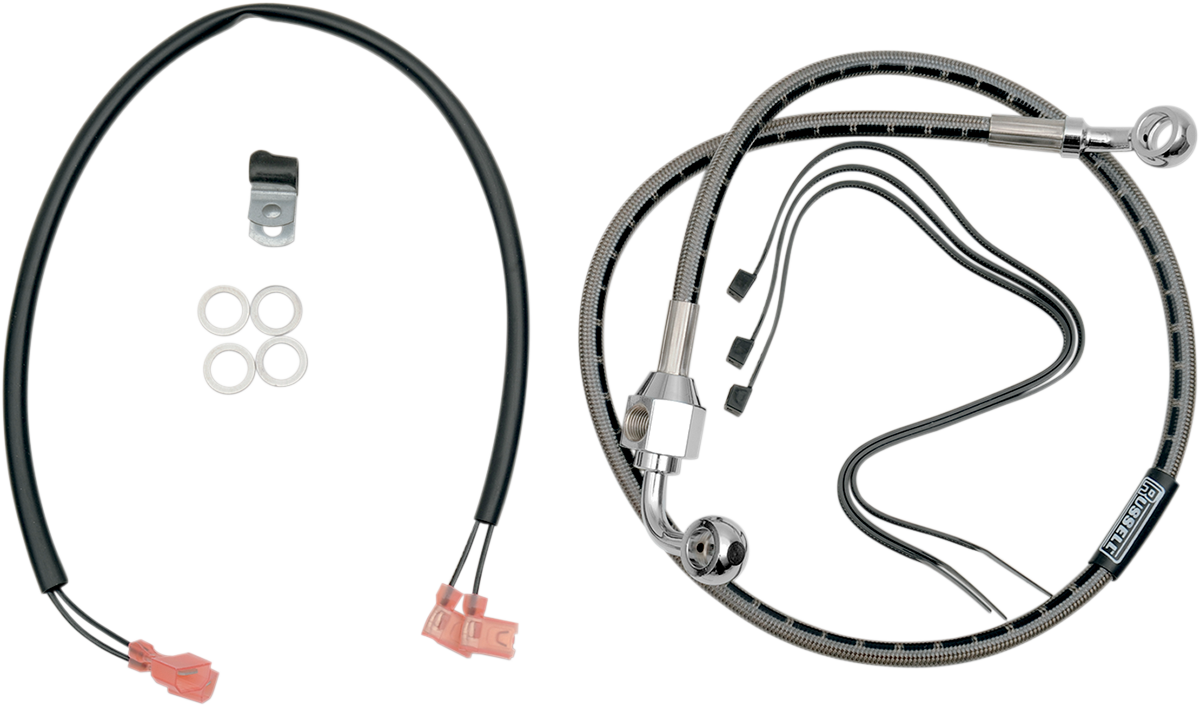 Brake Line - Rear - Stainless Steel 1987 - 1999