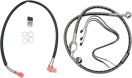 Brake Line - Rear - Stainless Steel 1987 - 1999