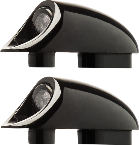 3-1 Mini Fender Strut Indicator Lights - Black 2018 - 2023