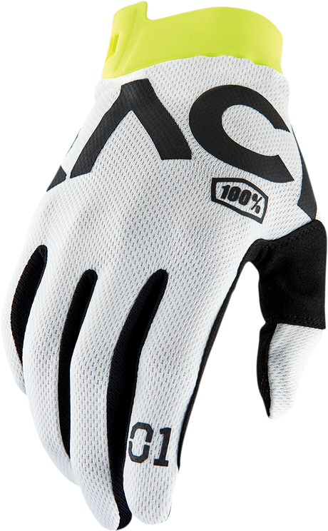 Racr iTrack Gloves - White - Large