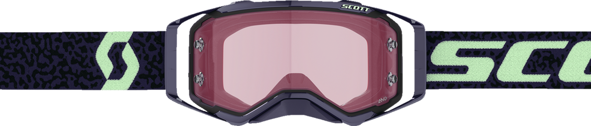 Prospect Amplifier Goggle - Dark Purple/Mint - Rose