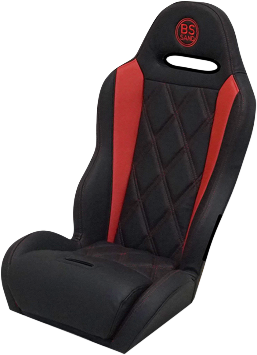 Performance Seat - Big Diamond - Black/Red - Polaris - \'12-\'21 2015 - 2021