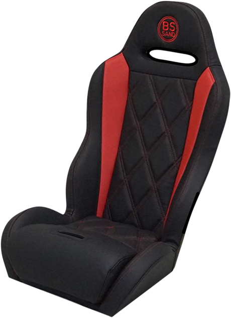 Performance Seat - Big Diamond - Black/Red - Polaris - \'12-\'21 2015 - 2021