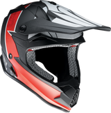 Youth F.I. Helmet - Fractal - MIPS® - Matte Black/Red - Medium