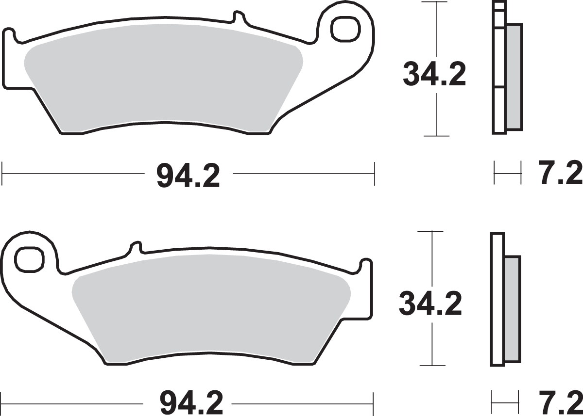 Off-Road Sintered Brake Pads 1984 - 2024