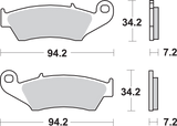 Off-Road Sintered Brake Pads 1984 - 2024