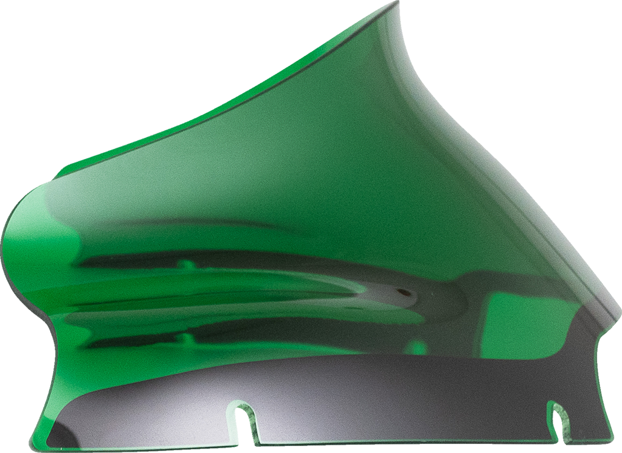 Kolor Flare™ Sport Windshield - 6\" - Green - FLTR 2015 - 2023