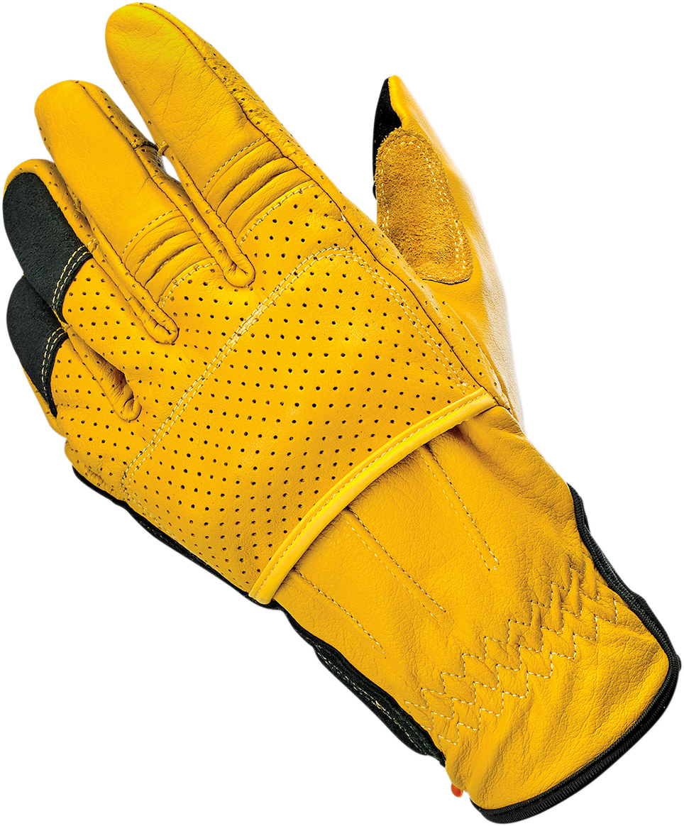 Borrego Gloves - Gold/Black - Small