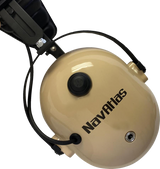 Headset - Over-the-Head - Stereo/VOX - Beige