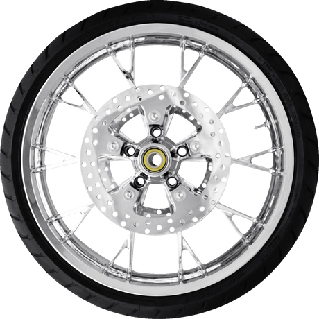 Marlin Front Wheel (21\"/Chrome)/Rotors (11.8\")/Dunlop Tire (130/60B21) 2008 - 2023