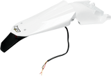 Enduro Rear Fender - W/Light - White 2008 - 2013