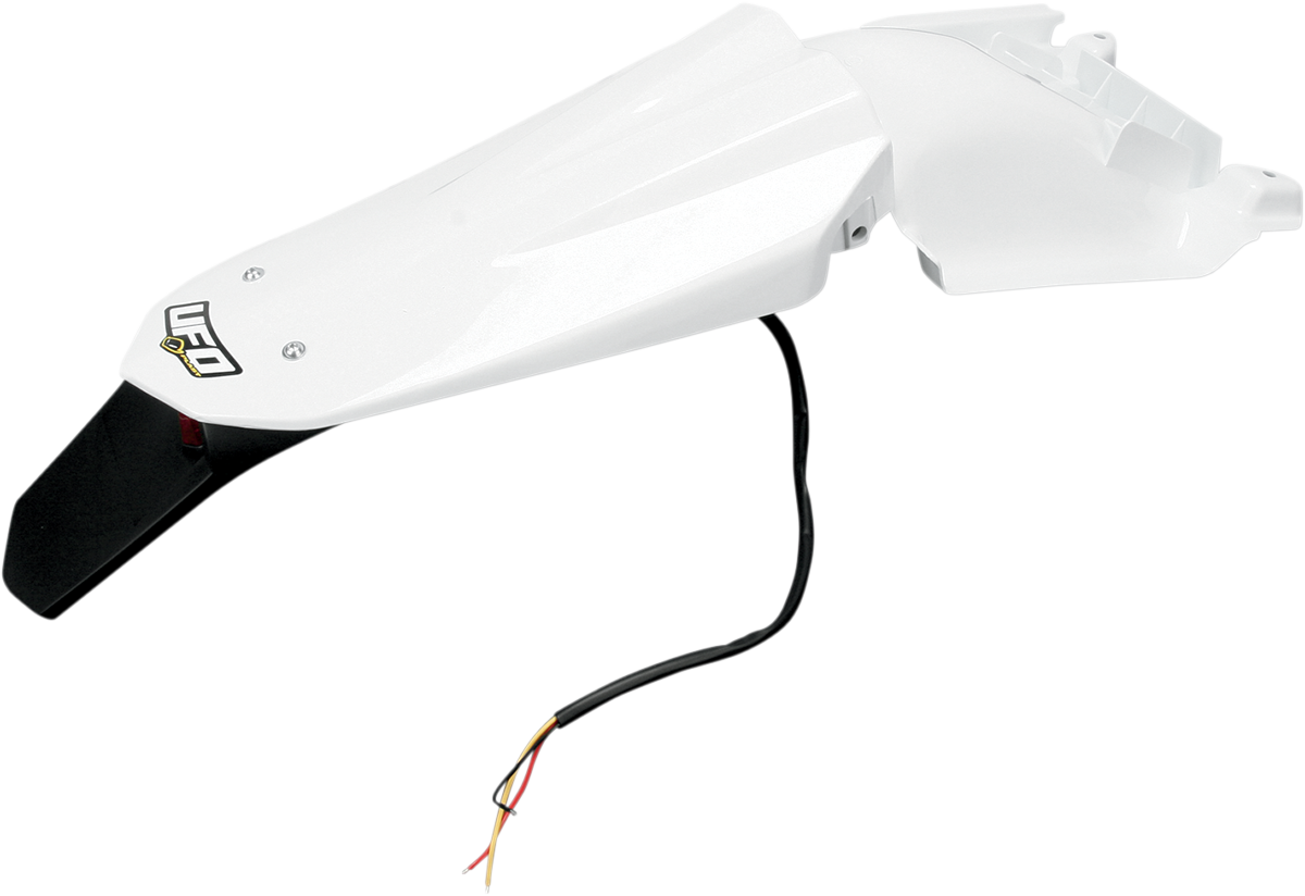 Enduro Rear Fender - W/Light - White 2008 - 2013