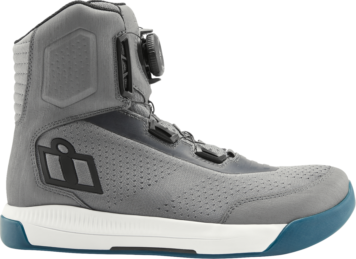 Overlord™ Vented CE Boots - Gray - Size 7