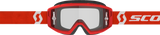 Primal Goggles - Red/White - Clear