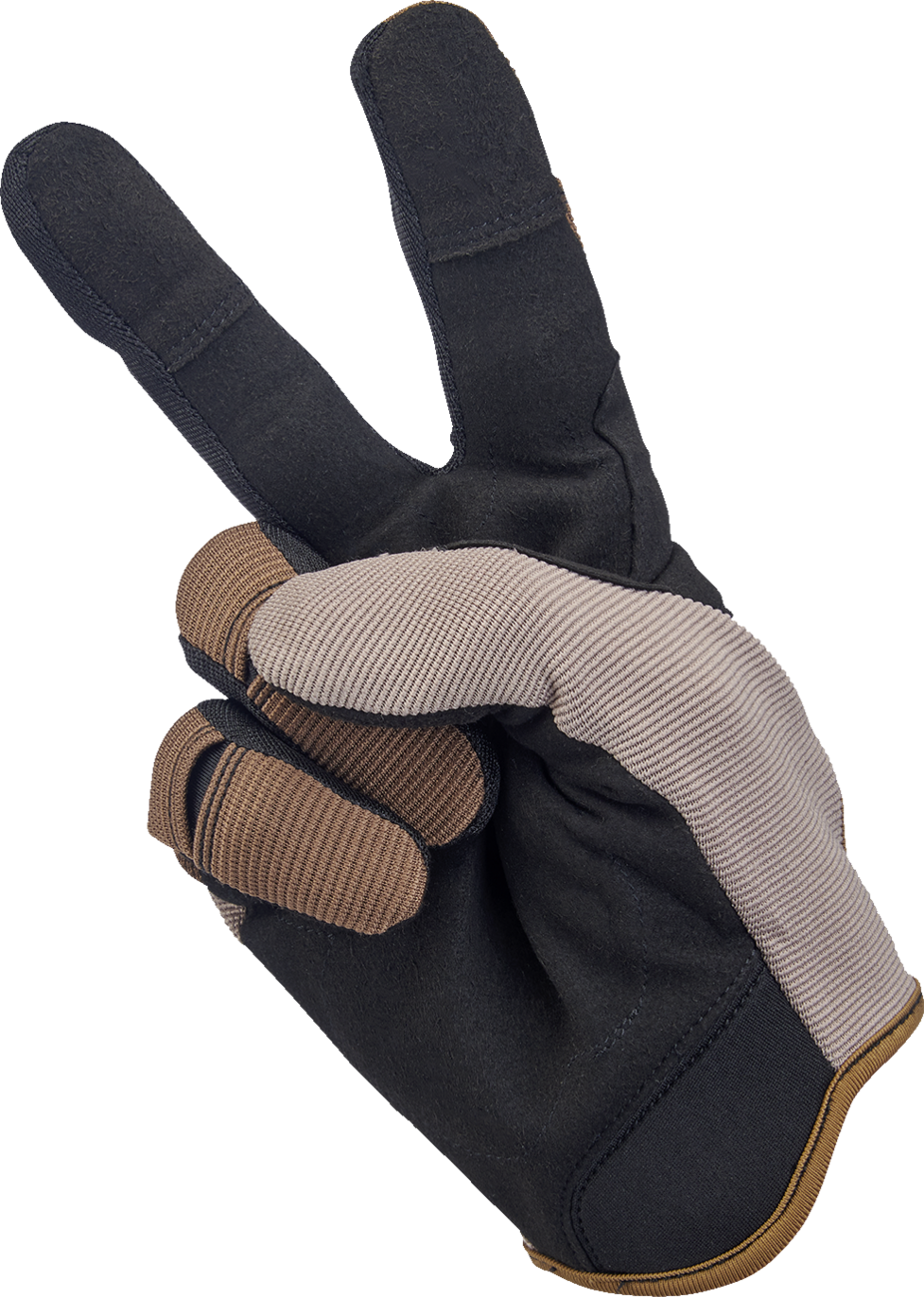 Moto Gloves - Coyote/Black - XS