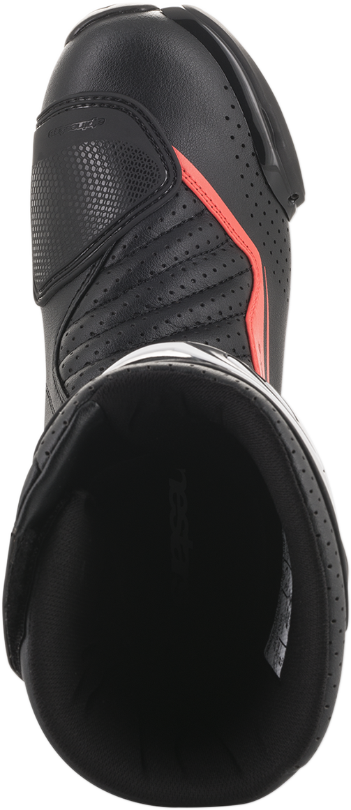 SMX-6 v2 Vented Boots - Black/Gray/Red - US 7.5 / EU 41