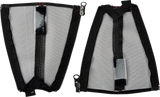 Seat Belt Covers - Black w/ Red Stitching 2015 - 2023