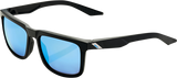 Blake Sunglasses - Matte Black - HiPER Blue Mirror