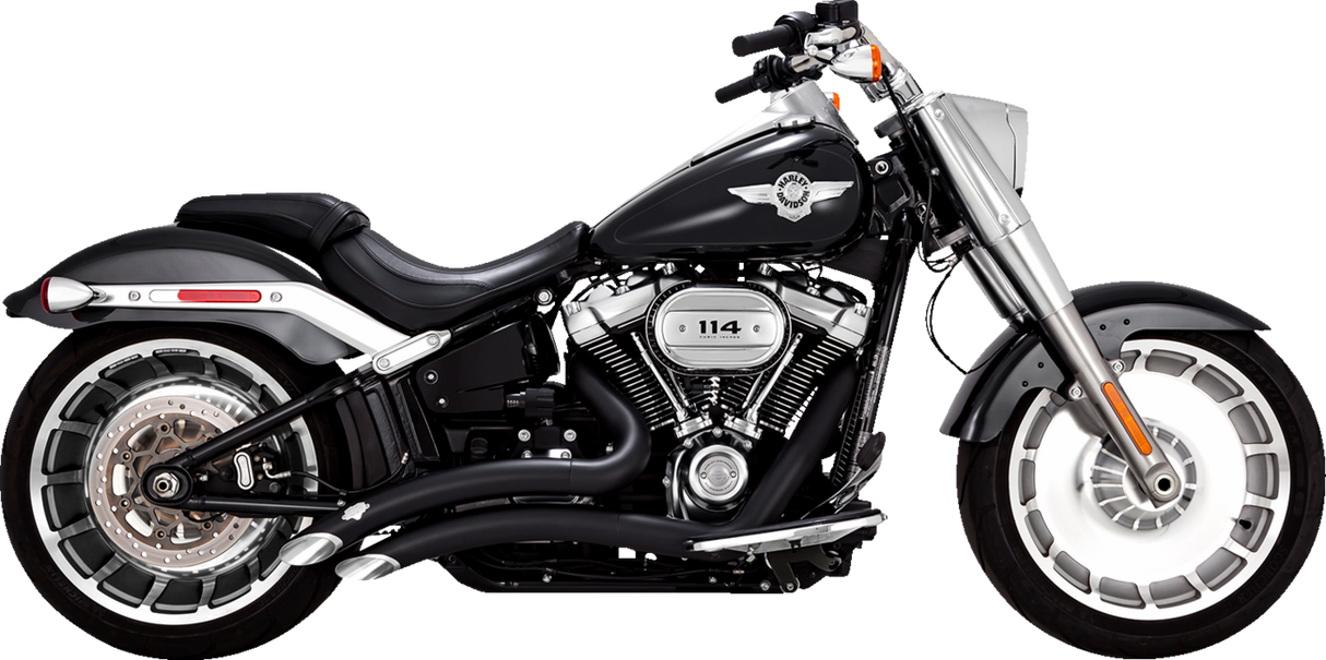 Big Radius Exhaust System - Black 2018 - 2024