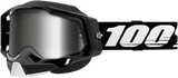 Racecraft 2 Snow Goggles - Black - Silver Mirror