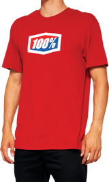 Official T-Shirt - Red - Large