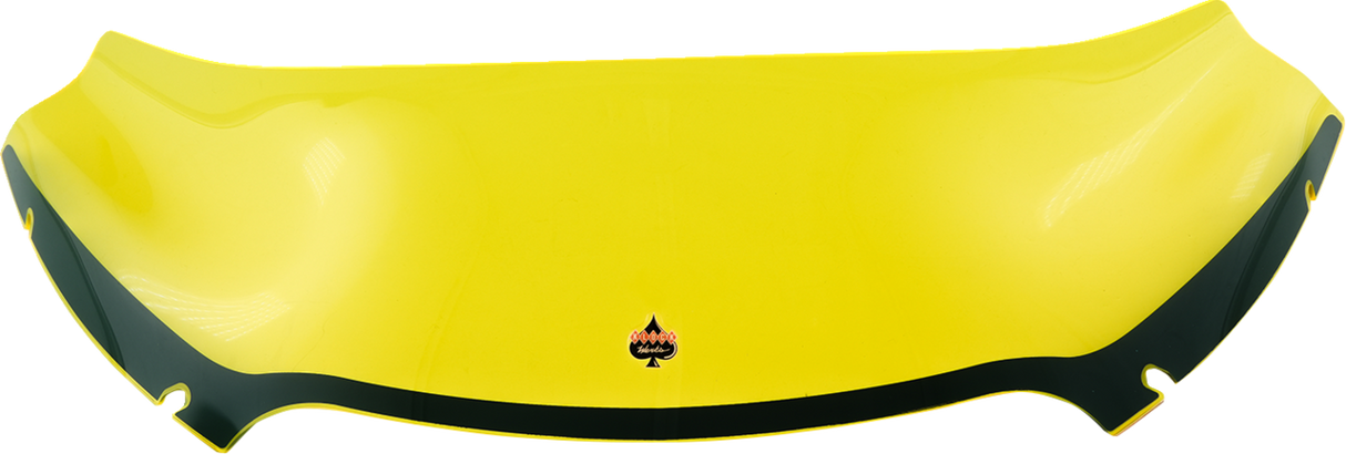 Kolor Flare™ Windshield - 6\" - Yellow Ice - FLTR 2015 - 2023