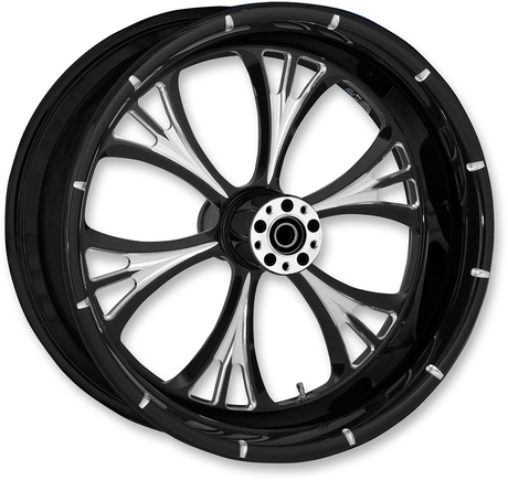 Wheel - Majestic Eclipse - Rear - Single Disc/without ABS - Black Eclipse - 18x3.5 - \'02-\'07 FLH 2002 - 2007