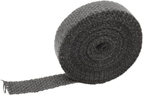 Fiberglass Exhaust Wrap - Black - 1\" x 25\'