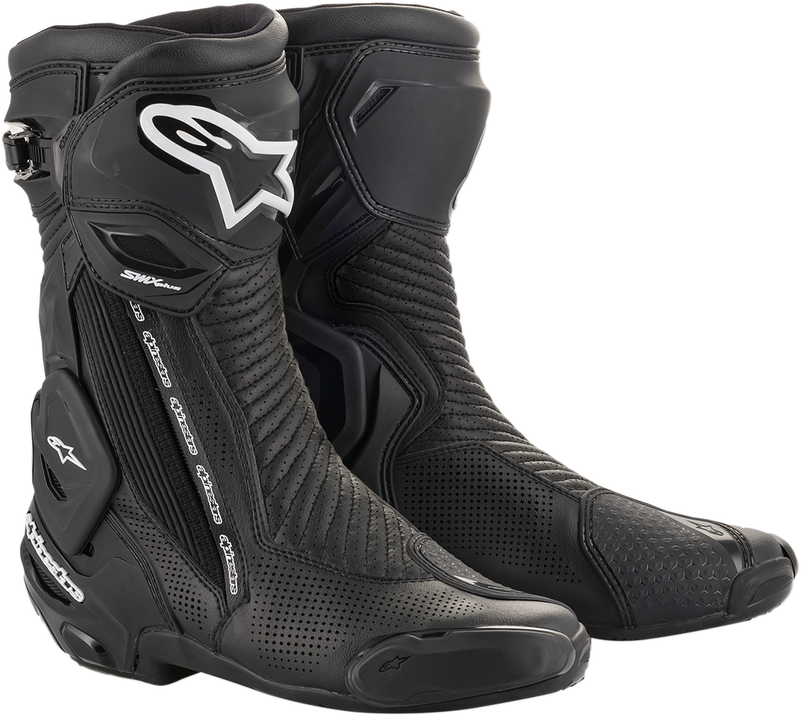 SMX+ Vented Boots - Black - US 3.5 / EU 36