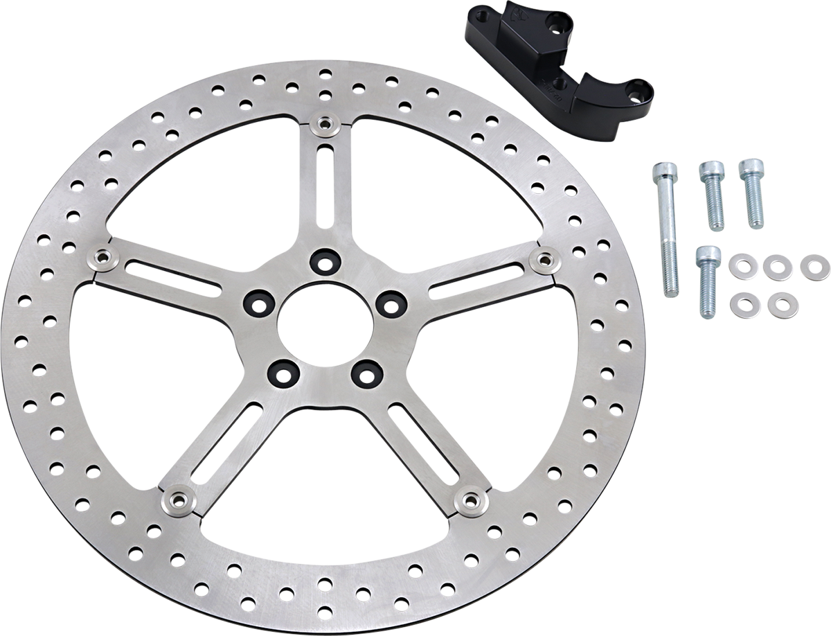 Big Brake Rotor - 15\" - Front Right - Harley-Davidson 2000 - 2017