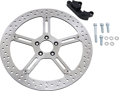 Big Brake Rotor - 15\" - Front Right - Harley-Davidson 2000 - 2017