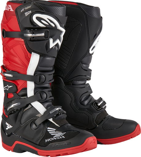 Tech 7 Enduro Drystar® Boots - Black/Red - US 9