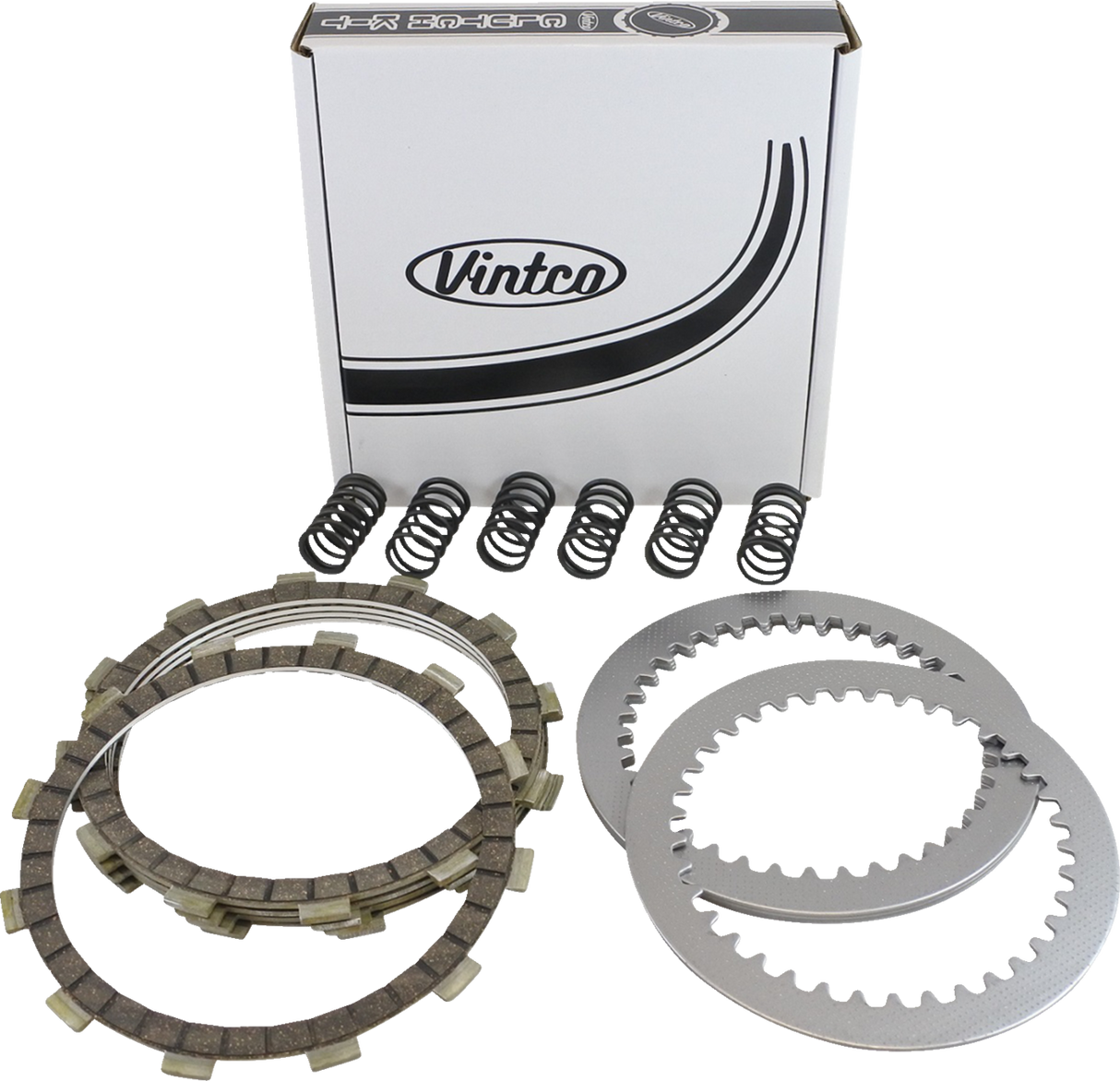 Clutch Plate Kit - Kawasaki 1974 - 1979