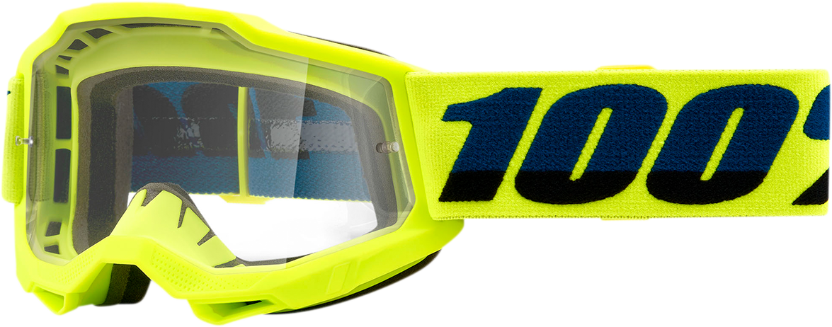 Youth Accuri 2 Goggles - Fluo Yellow - Clear