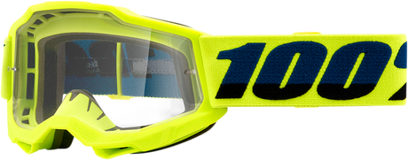 Youth Accuri 2 Goggles - Fluo Yellow - Clear