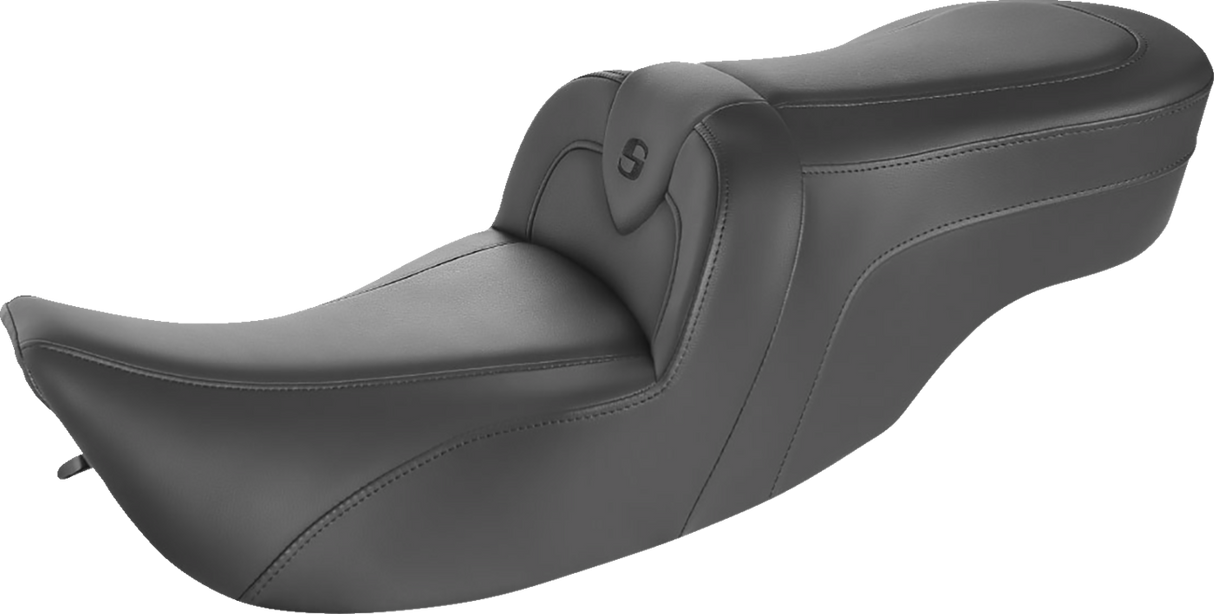 RoadSofa™ Seat - without Backrest - Black w/ Black Stitching 1997 - 2007